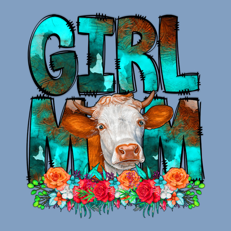 Girl Mom Cow Flowers Urban Hoodie by CowCowDesign | Teevron