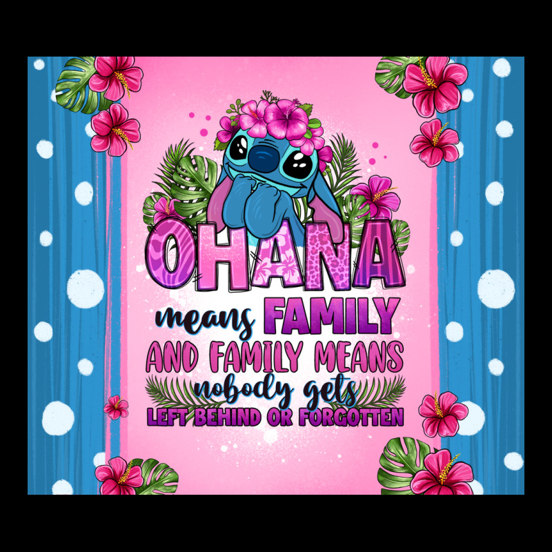 Ohana Means Family Stitch Heavy Core Tee by Zillion Design Studio | Teevron