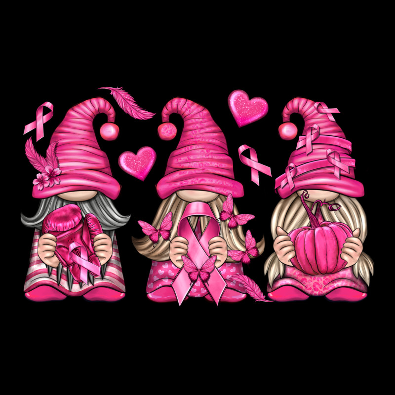 Breast Cancer Gnomes Heavy Core Tee by texasbilliewilder | Teevron