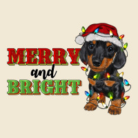 Merry And Bright Dachshund Ladies Tee | Teevron