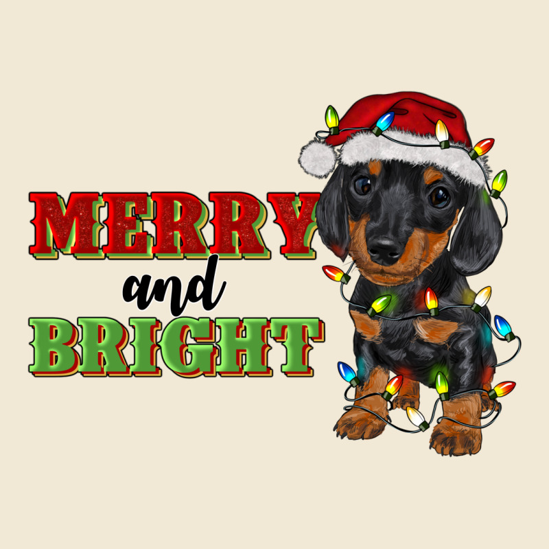 Merry And Bright Dachshund Ladies Tee by RanaPortraitStore | Teevron