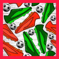 Soccer Shoes Seamless Pattern Zipper Hoodie | Teevron