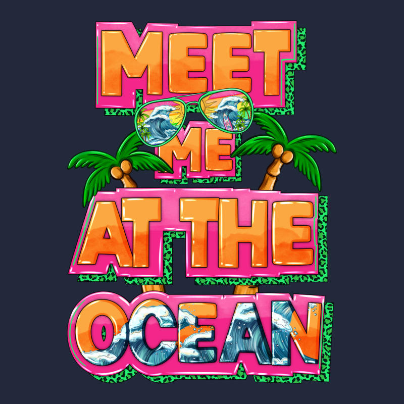 Meet Me At The Ocean Summer Premium Sweatshirt by NancyCooperArtShop | Teevron