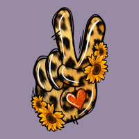 Leopard Sunflower Peace Sign Classic Tee | Teevron
