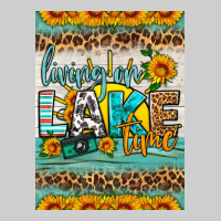 Living On Lake Time Air Freshener Premium Tee | Teevron