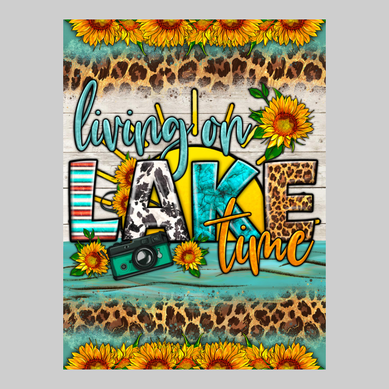 Living On Lake Time Air Freshener Premium Tee by HRA Design Shop | Teevron