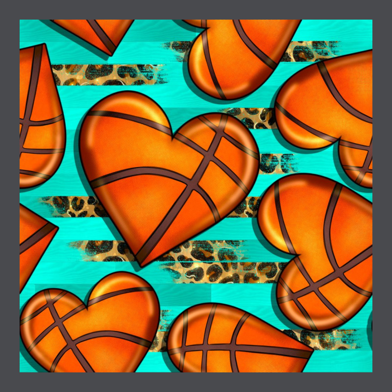 Basketball Hearts With Leopard Seamless Pattern Zipper Hoodie by BundleAndBundleShop | Teevron