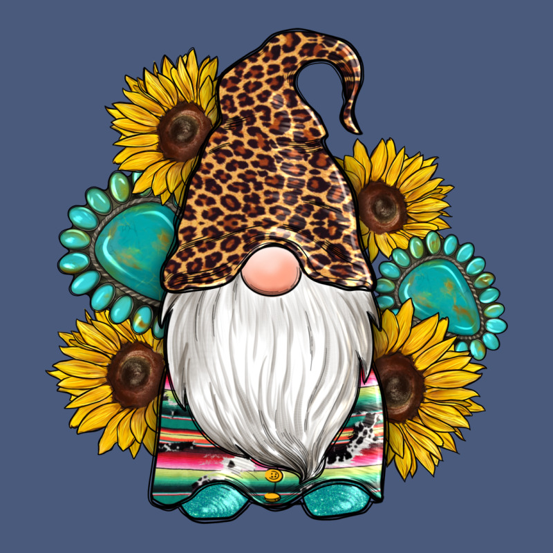 Western Gnomes Sunflowers Gemstones Leopard Serape Cowhide Glitter Vintage Hoodie by Artiststas | Teevron