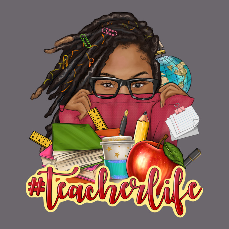 Afro Woman Teacher Life Premium Sweatshirt by NancyCooperArtShop | Teevron