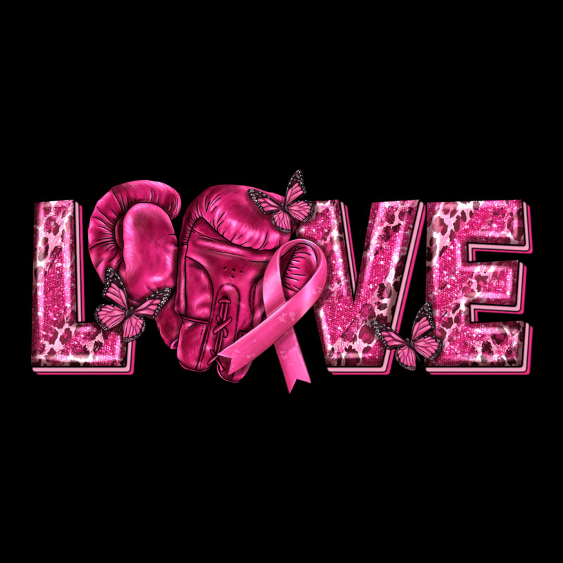 Breast Cancer Love Heavy Core Tee by texasbilliewilder | Teevron