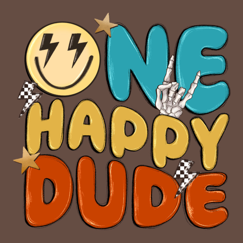 One Happy Dude Long Sleeve Tee by MaliasSmallBusiness | Teevron