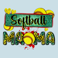 Softball Mama With Leopard Ladies Tee | Teevron
