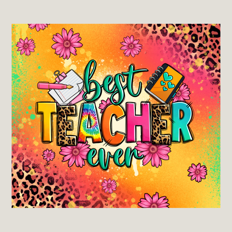 Best Teacher Ever Heavy Core Tee by Zillion Design Studio | Teevron