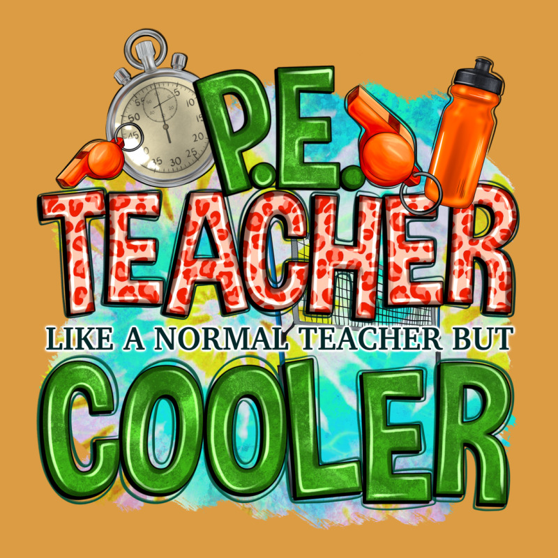 Pe Teacher But Cooler Urban Heavy Tee by NancyCooperArtShop | Teevron