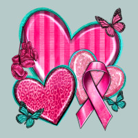 Breast Cancer Hearts Heavy Core Tee | Teevron