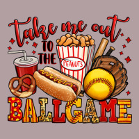 Take Me Out To The Ball Game Softball Vintage Hoodie | Teevron