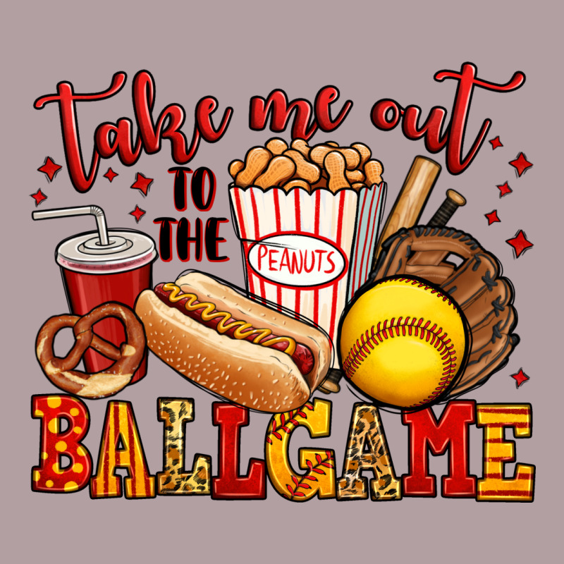 Take Me Out To The Ball Game Softball Vintage Hoodie by Jasminsmagicworld | Teevron