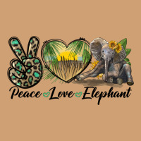 Peace Love Elephant Vintage Tee | Teevron