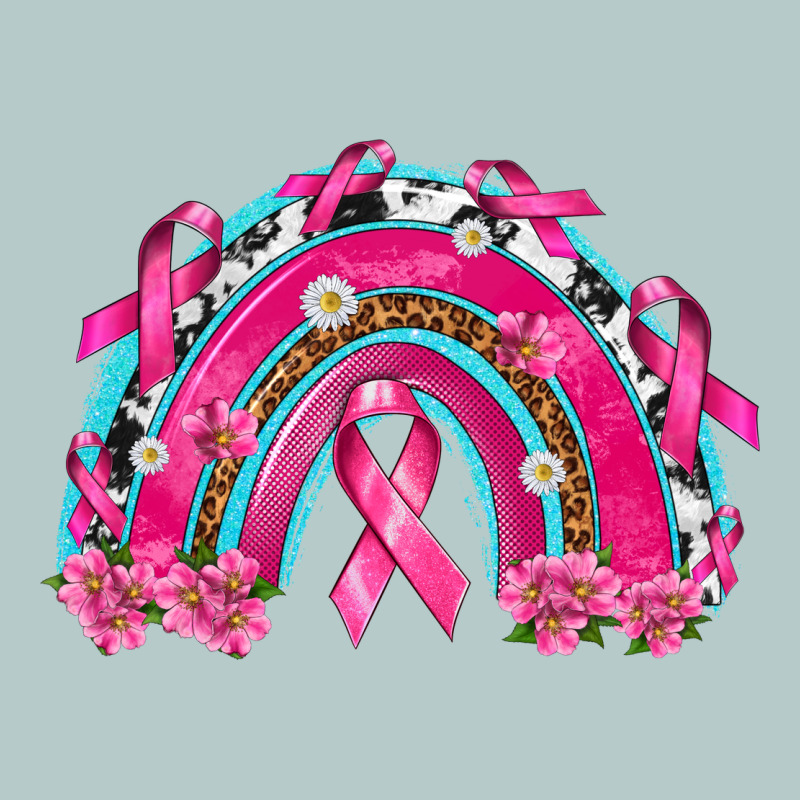 Breast Cancer Rainbow Heavy Core Tee by texasbilliewilder | Teevron