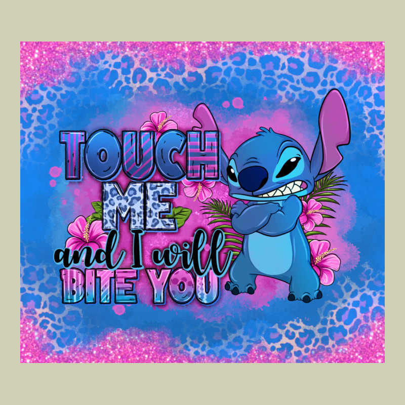 Touch Me And I Will Bite You Stitch Heavy Core Tee by Zillion Design Studio | Teevron