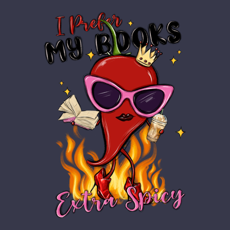 I Prefer My Books Extra Spicy Long Sleeve Tee by MaliasSmallBusiness | Teevron