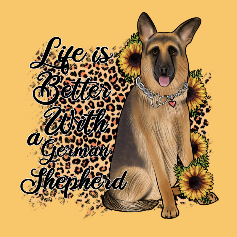 Life Is Better With A German Shepherd Vintage Hoodie by JahusDesignShop | Teevron