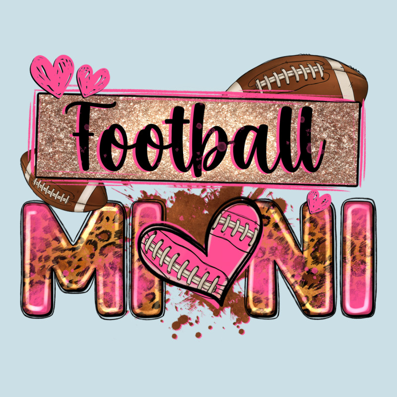Football Mini With Leopard Ladies Tee by Zillion Design Studio | Teevron