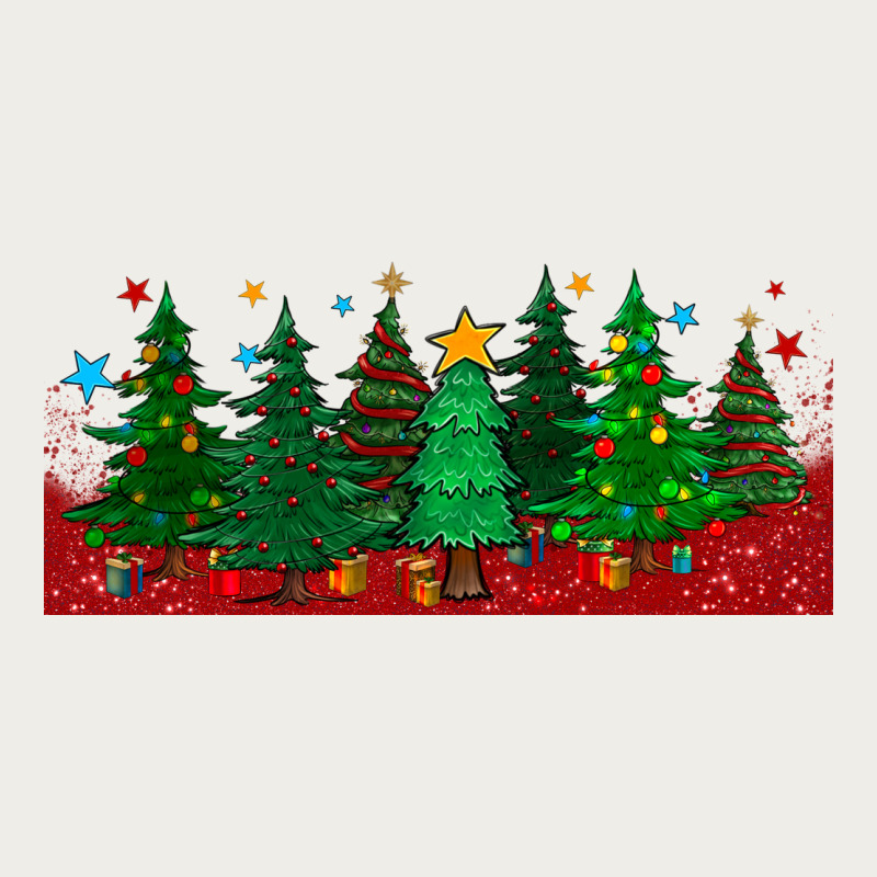 Christmas Trees Libbey Glass Zipper Hoodie by BundleAndBundleShop | Teevron
