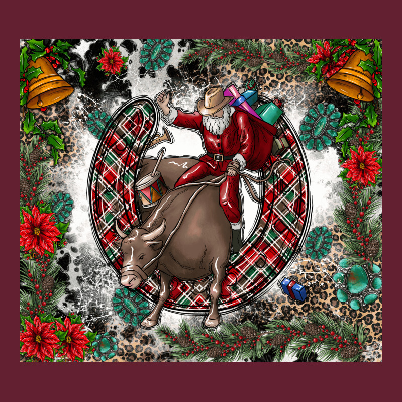 Rodeo Santa Classic Tee by CowhideDigitalArt | Teevron
