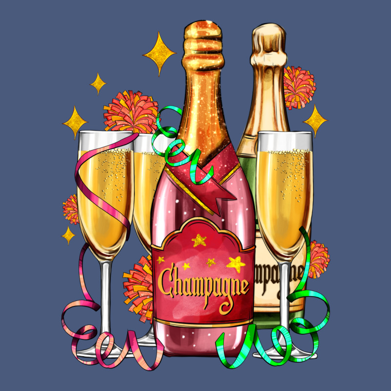 New Year Party Champagne Vintage Hoodie by AdoDesignShop | Teevron