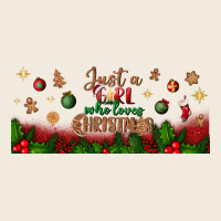 Just A Girl Who Loves Christmas Libbey Glass Zipper Hoodie | Teevron