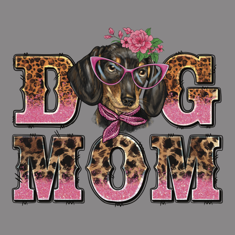 Dog Mom Dachshund Vintage Tee by BarkalooDesign | Teevron