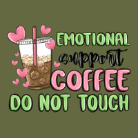 Emotional Support Coffee Do Not Touch Long Sleeve Tee | Teevron