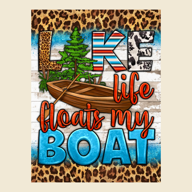 Lake Life Floats My Boat Air Freshener Premium Tee by HRA Design Shop | Teevron