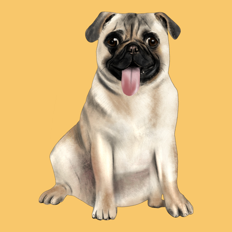 Pug Vintage Hoodie by JahusDesignShop | Teevron