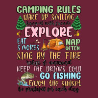 Camping Rules Long Sleeve Tee | Teevron