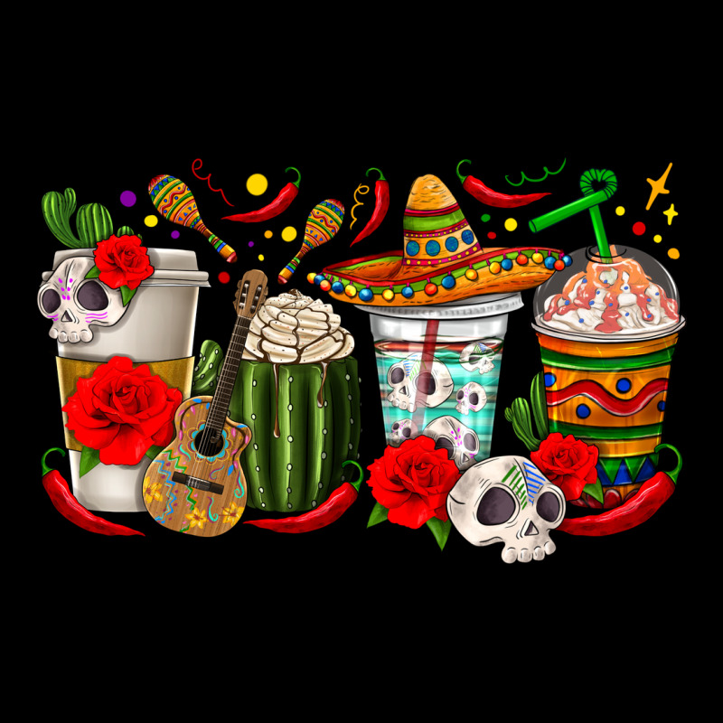 Hispanic Heritage Month Coffee Cups Ladies Tee by texasbilliewilder | Teevron