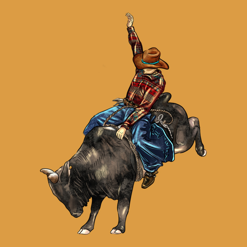 Western Rodeo Bullfighter Urban Heavy Tee by BarkalooDesign | Teevron