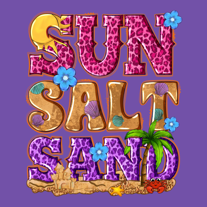 Sun Salt Sand Summer Premium Sweatshirt by NancyCooperArtShop | Teevron