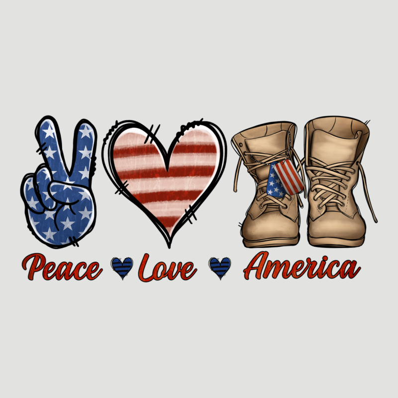 Peace Love America Classic Tee by Jasminsmagicworld | Teevron