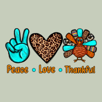 Peace Love Thankful Ladies Tee | Teevron