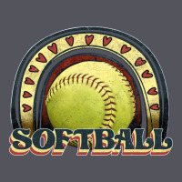 Softball Rainbow Vintage Hoodie | Teevron