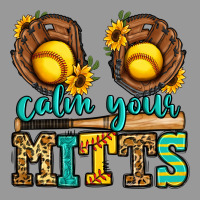 Calm Your Mitts Softball Vintage Hoodie | Teevron