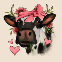 Valentines Day Cow Urban Heavy Tee | Teevron