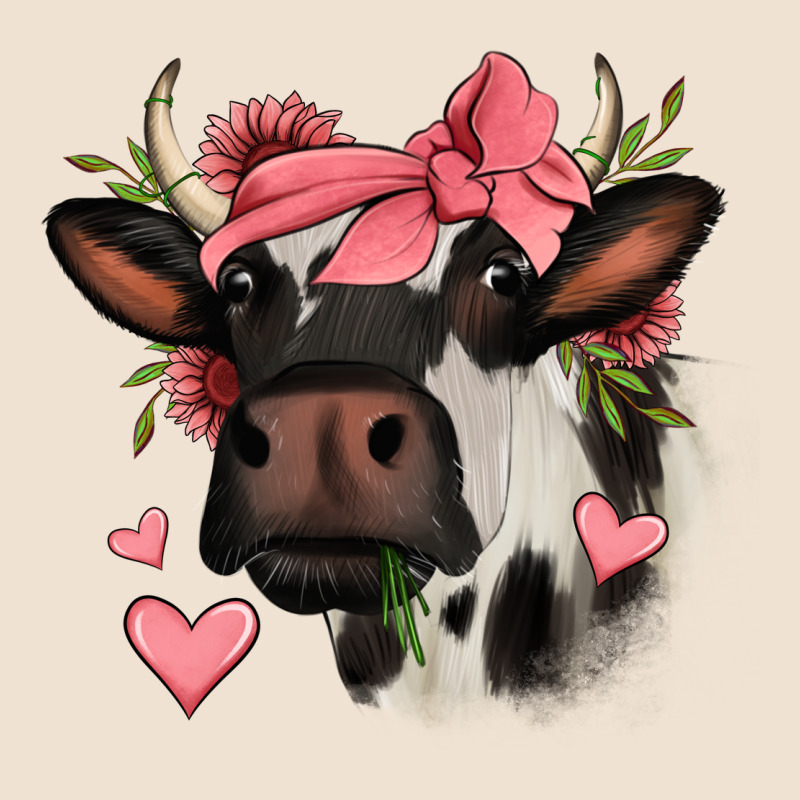 Valentines Day Cow Urban Heavy Tee by Jasminsmagicworld | Teevron