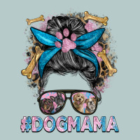 Dog Mama Messy Bun Heavy Core Tee | Teevron