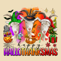 Happy Hallothanksmas Goats Premium Hoodie | Teevron