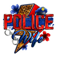 police wife with lightning bolt | Teevron