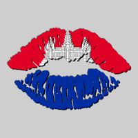 Cambodian Flag Lips Premium Tee | Teevron