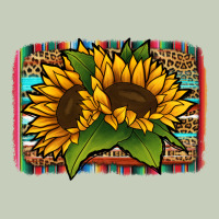 Sunflower With Serape Background Classic Tee | Teevron